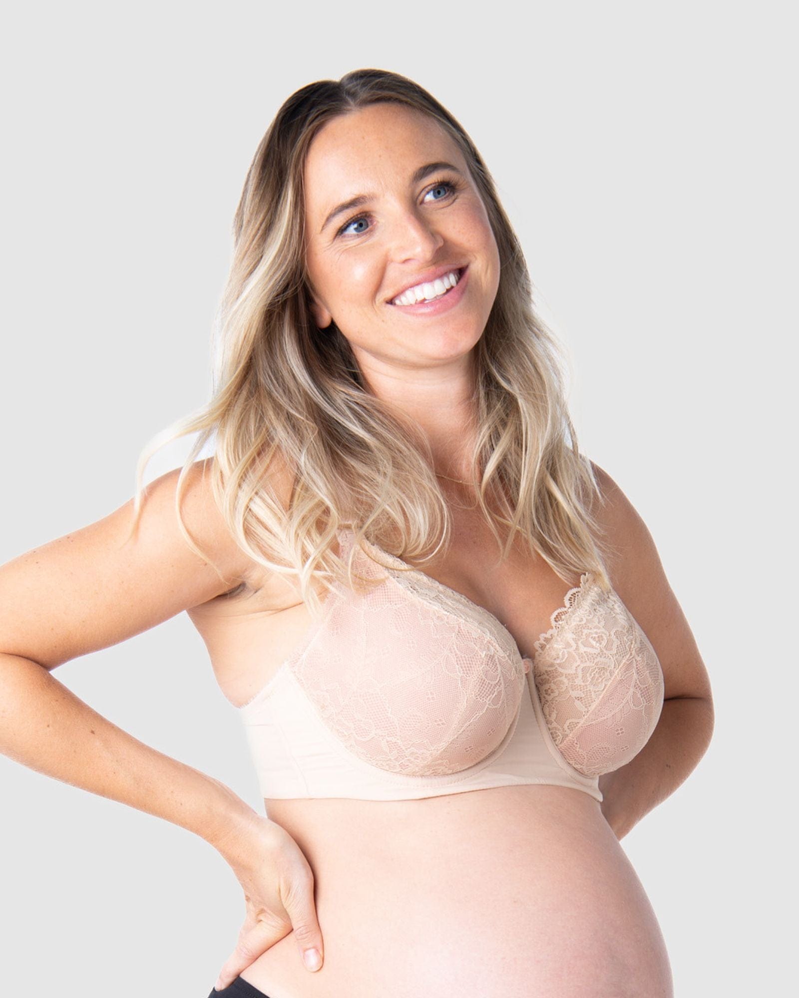 Hotmilk Obsession Maternity & Nursing Bra - Nude - Curvy