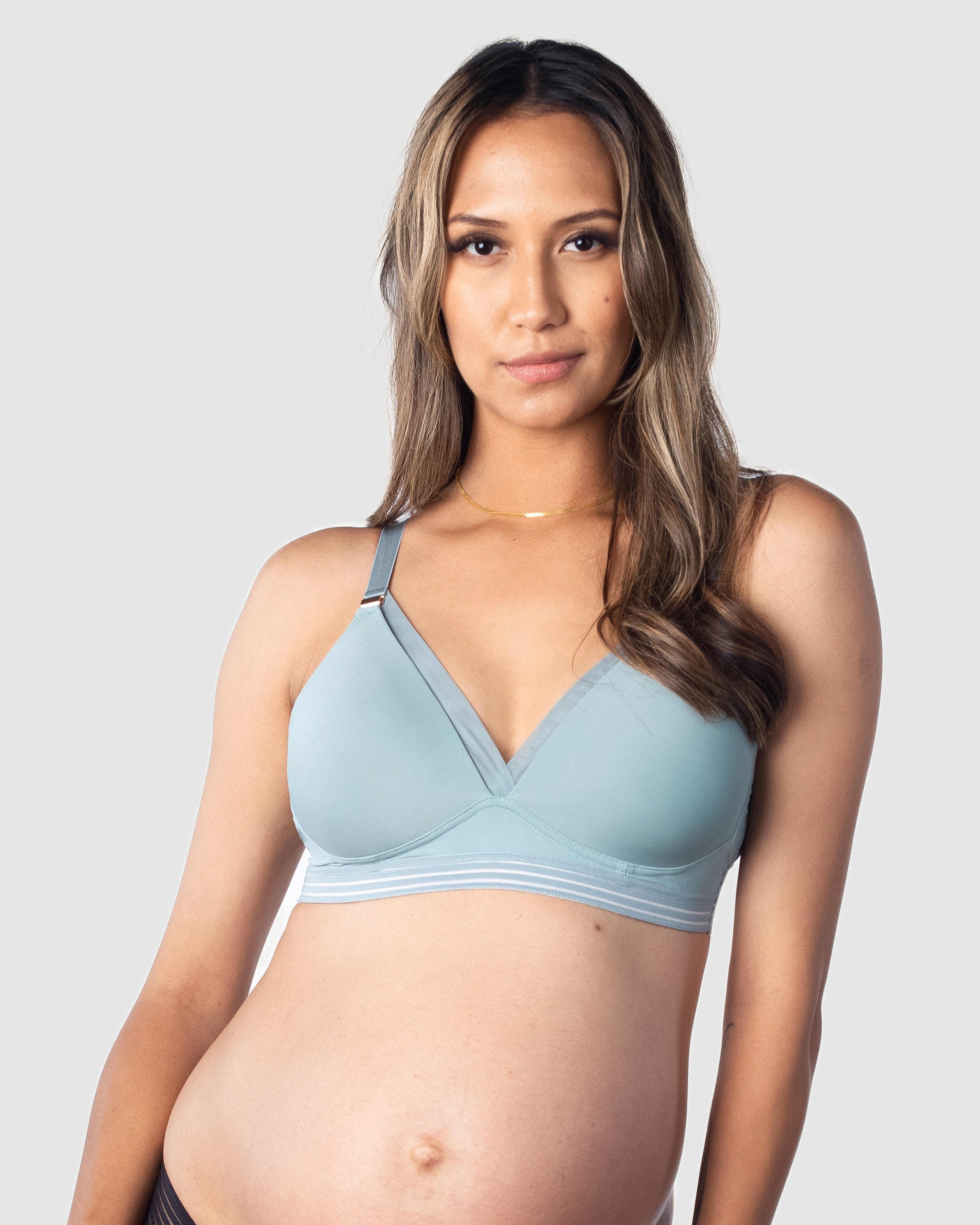 M&S 2 Pack Maternity Nursing Bras Cotton Full Cup 32C Non Wired