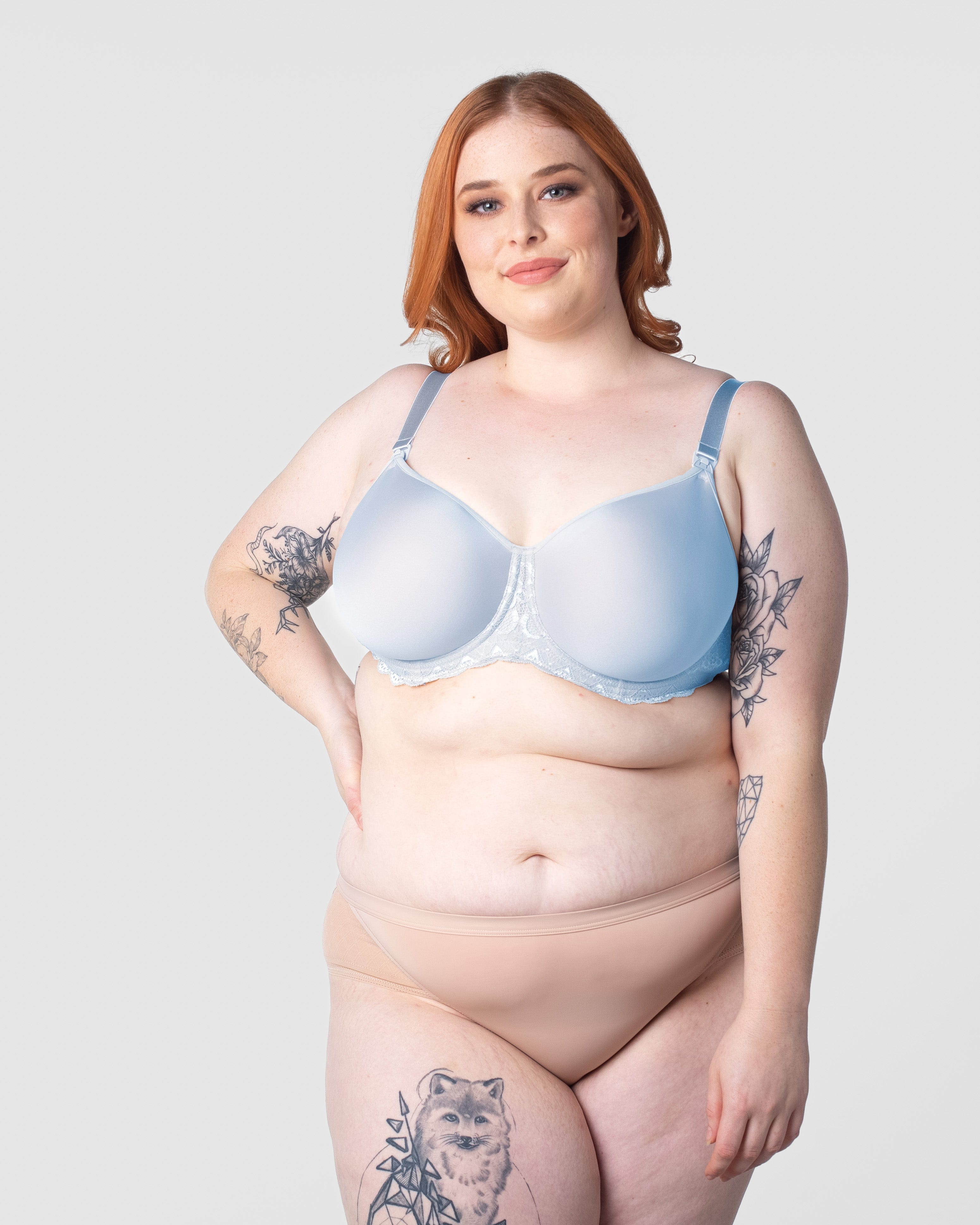 I wear a 32k bra - but I've found the perfect bikini that stills works for  my body