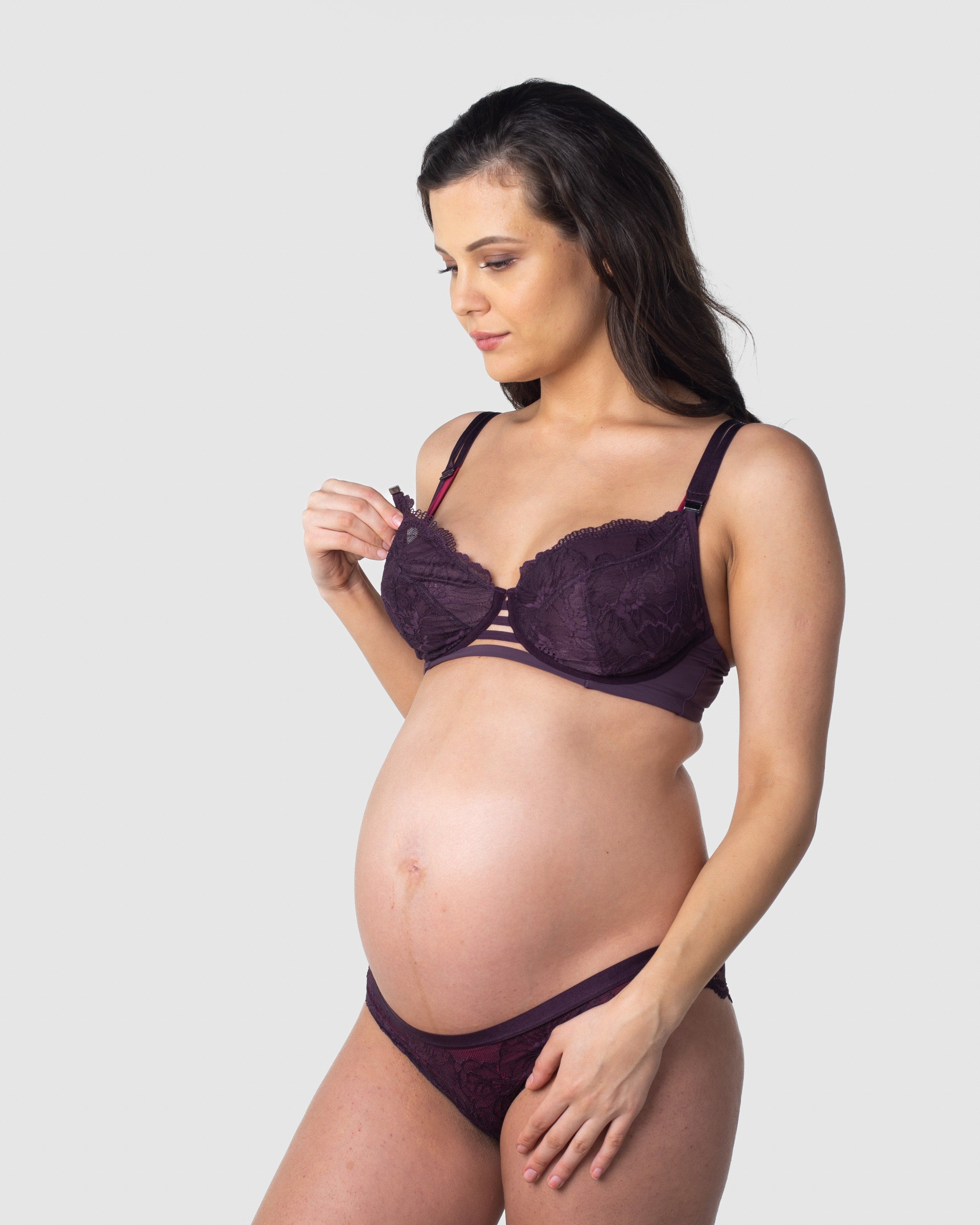 Hotmilk Temptation Maternity & Nursing Bra - Black - Curvy