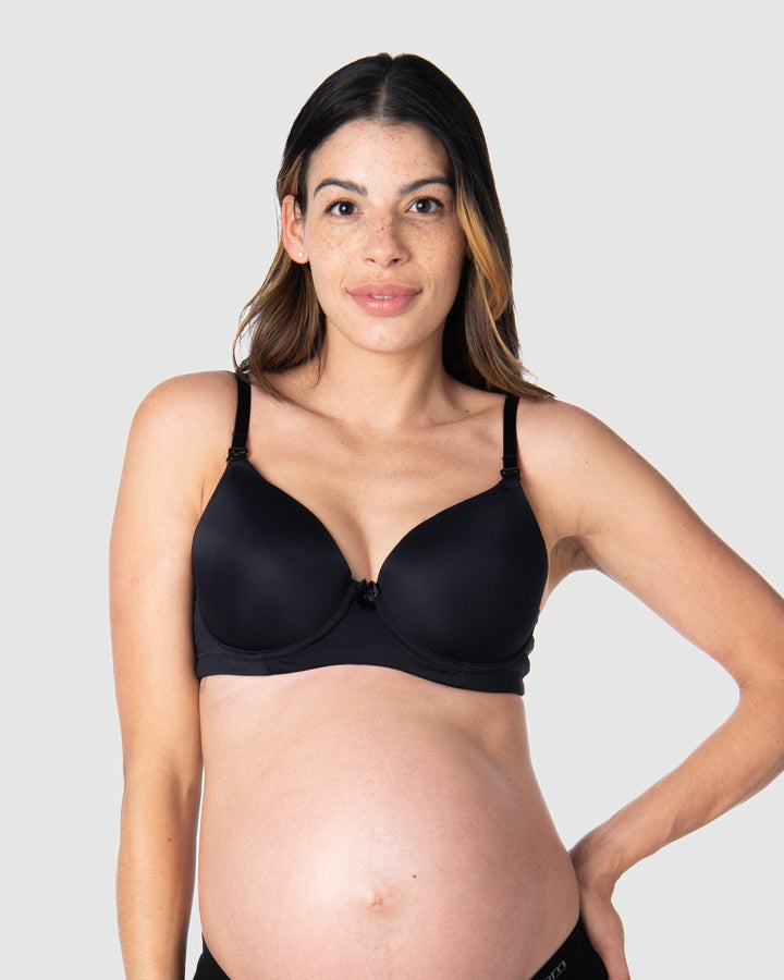 Women Bras Seamless Breastfeeding Maternity Bra Ultra Comfort Smooth  Wireless Pregnancy Sleeping Bralette Bra for Women Pack Black :  : Fashion
