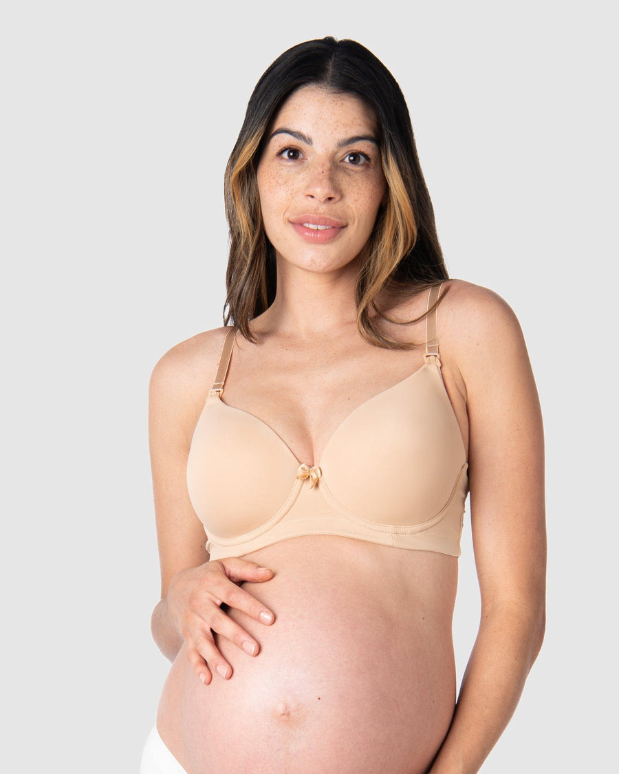 Can I wear underwire bras when pregnant or breastfeeding?