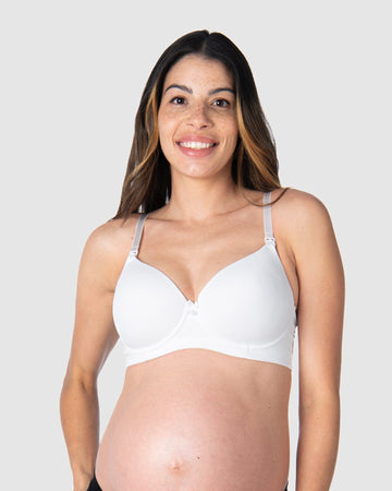 HOTMILK NURSING BRA 36FF 36G Nude Beige Underwired Maternity Breastfeeding  36F £2.99 - PicClick UK