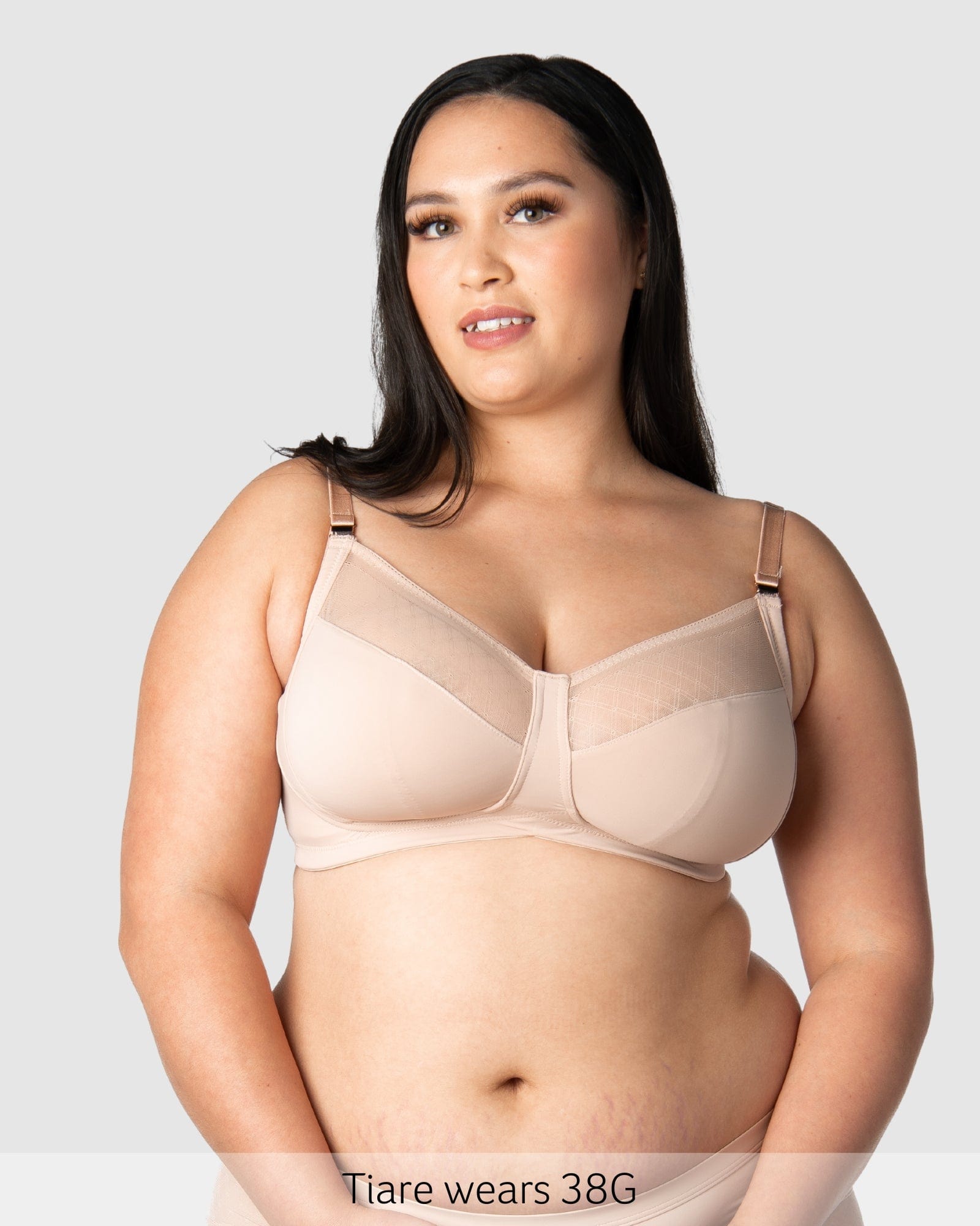 Lunar Eclipse Nursing Bra - Cashmere