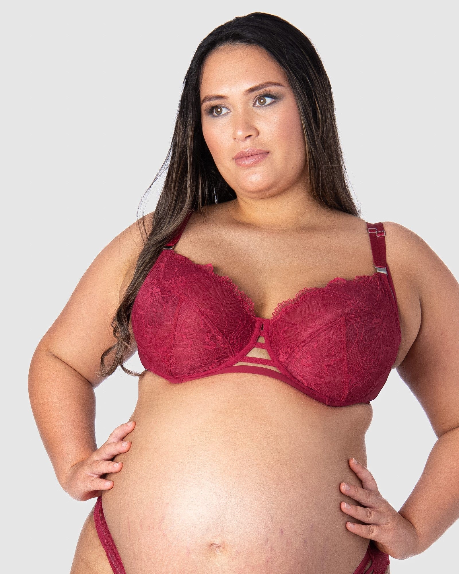 HOTMILK UK TRUE LUXE PERSIAN ROSE NURSING AND MATERNITY BRA - FLEXI UNDERWIRE