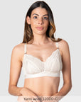 Warrior Wirefree Soft Cup Nursing Bra in Ivory