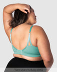 Back on My Necessity Multifit Sleep Nursing Bra in Jade