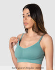 Nursing Clip on My Necessity Multifit Sleep Nursing Bra in Jade