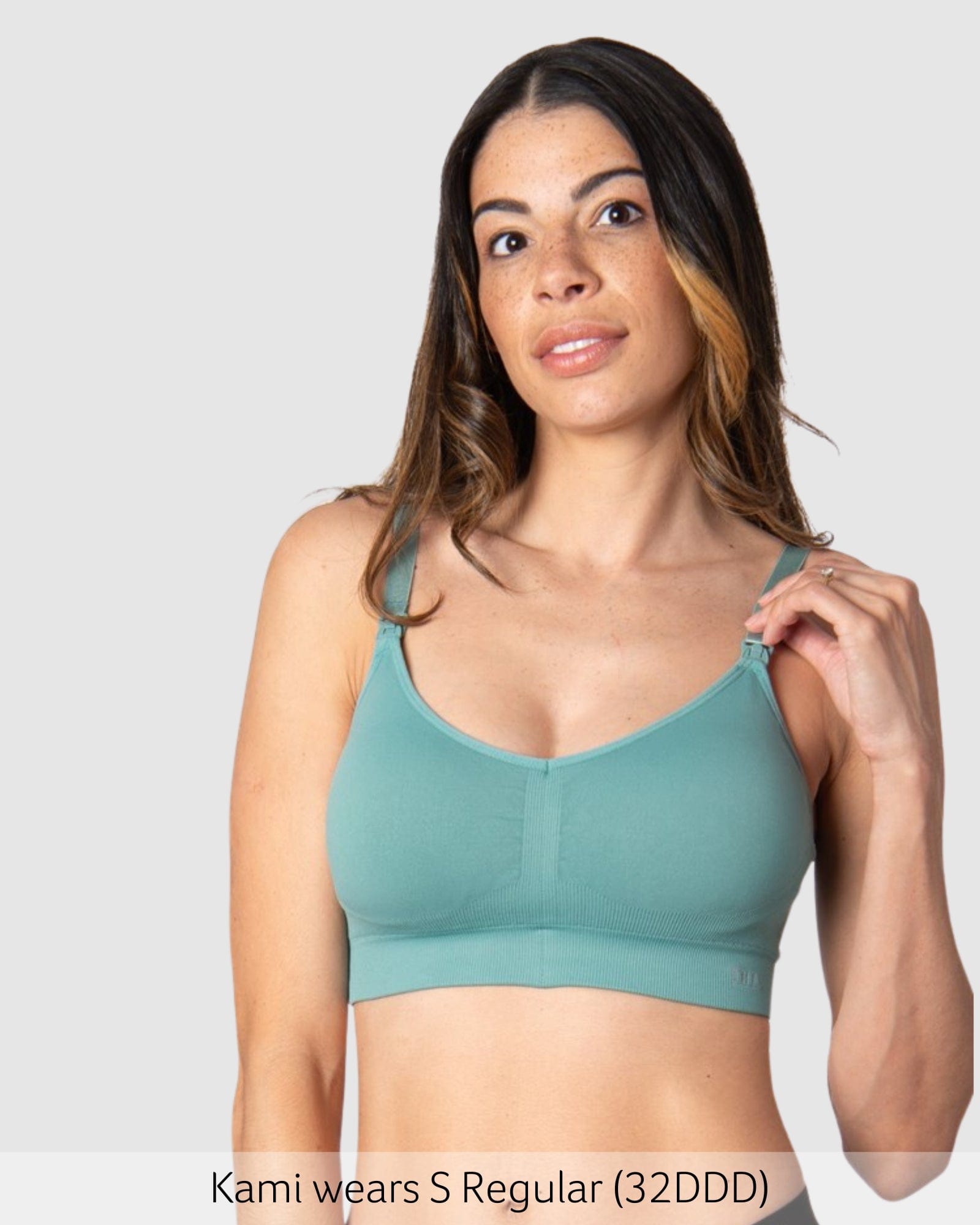 My Necessity Multifit Sleep Nursing Bra in Jade