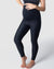 HOTMILK US FOCUS BLACK MATERNITY PREGNANCY SPORTS LEGGINGS