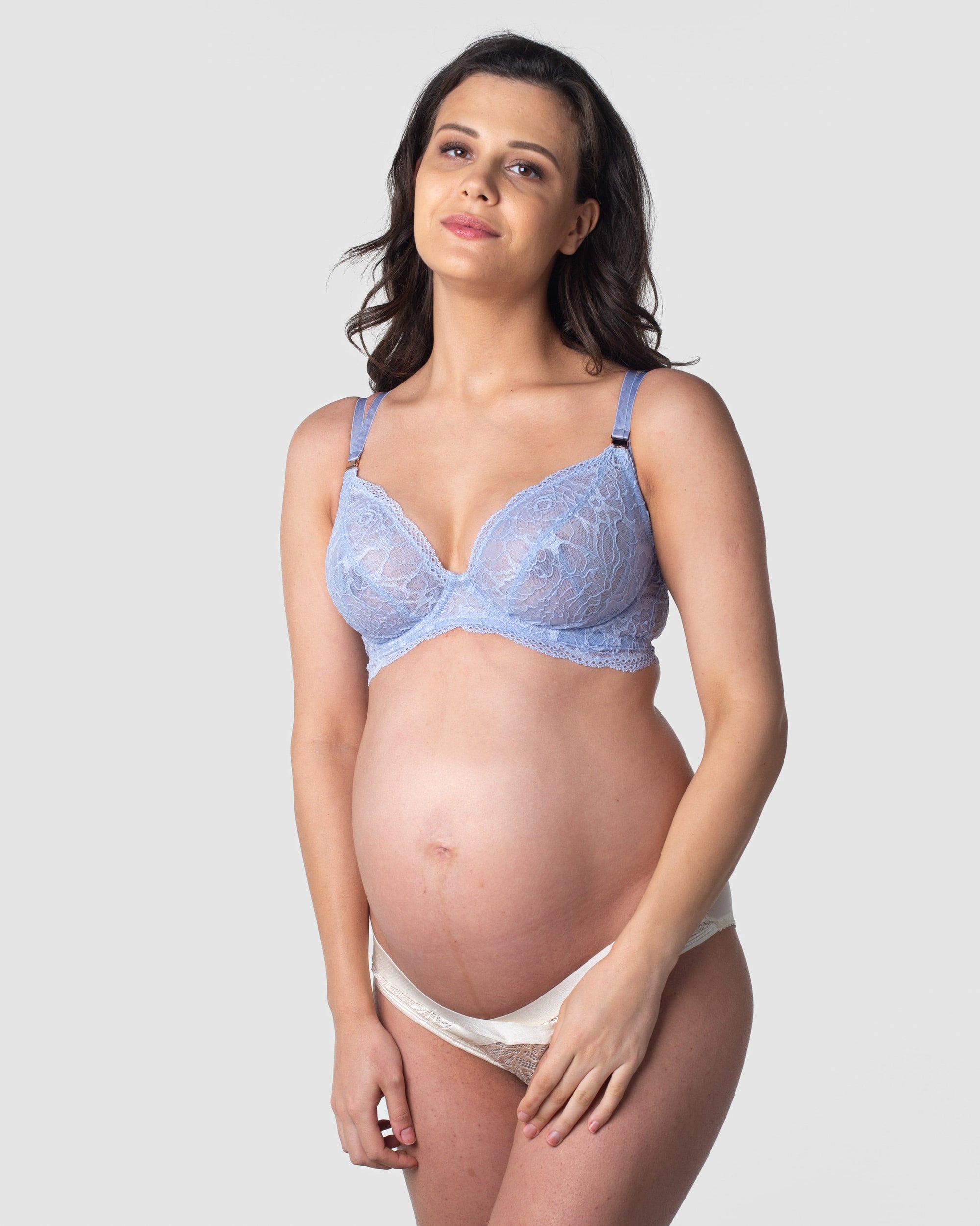 HOTMILK US HEROINE PLUNGE AURA NURSING MATERNITY BRA - FLEXI UNDERWIRE